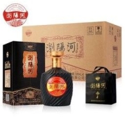 LIUYANGHE LIQUOR 瀏陽河 浏阳河白酒整箱特价53度酒水500mL*6瓶原浆酒礼盒批发纯粮食白酒