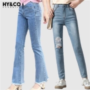 HYCO 女士 时尚百搭牛仔裤 XS-XL 多款可选34.9元包邮（需用券）