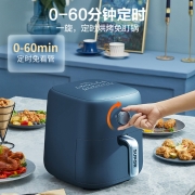 苏泊尔（SUPOR）空气炸锅 家用多功能4.2L大容量 烤箱薯条机 无油烟电炸锅 大功率 无油低脂煎炸锅KJ42D811