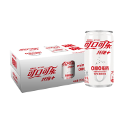 Coca-Cola 可口可乐 无糖碳酸饮料整箱装 200ml x12罐