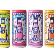 华洋 1982汽水  低糖零脂 330ml*6罐 多口味可选