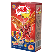 添乐卡通王 多嘴鱼饼干 茄汁味 送三国积木 38g/盒
