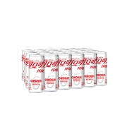 可口可乐 Coca-Cola 纤维+无糖零热量 汽水 碳酸饮料 330ml*24罐 整箱装 可口可乐出品 新老包装随机发货
