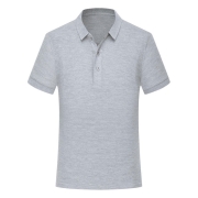 凡客诚品商务POLO衫短袖男商务POLO新款polo衫32双珠polo 灰色 XL