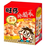 旺旺 旺仔小馒头 儿童饼干 宝宝零食 饼干糕点 经典原味 240g
