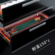 唐宗筷 筷子家用合金筷子不易发霉防滑耐高温创意日式筷子餐具套装卡通分食筷5双装TK35-7238