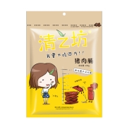 清之坊 原味猪肉脯100g/袋  肉脯肉干 靖江特产休闲食品零食小吃