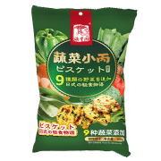 临期：澳丰园 轻食九种蔬菜薄脆小饼干 100g