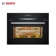 博世（BOSCH）蒸烤箱家用嵌入式大容量蒸箱烤箱二合一蒸烤一体机 CSA589BS0W