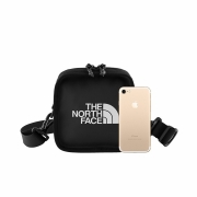 【经典款】北面单肩包男女通用款TheNorthFace户外运动包时尚休闲斜挎包 KY4/黑色 OS/均码 2.5L 170*170*80mm