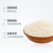 盖亚农场有机糯米1.25kg 东北五谷杂粮粗粮江米粽子米黏米米饭伴侣19.9元
