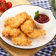 上鲜 香酥鸡排 1kg 出口日本级鸡胸肉鸡扒 油炸鸡排炸鸡裹粉 休闲食品油炸食品 裹粉炸鸡半成品清真食品