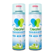 净安鞋袜子除臭剂喷雾鞋袜杀菌除脚臭气神器260ml2瓶球鞋鞋柜家用