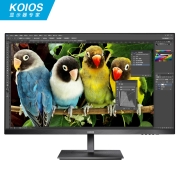 KOIOS K2721UB 27英寸IPS广色域4K Type-C窄边框 旋转升降 专业设计显示器 黑色1609元