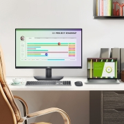 戴尔（DELL）27英寸 办公显示器 2K IPS 75Hz 4ms 防蓝光 FreeSync  99%sRGB 支持壁挂 电脑显示屏 SE2723DS