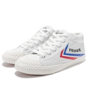 Feiyue/飞跃官方旗舰 低帮休闲鞋女鞋春季新款超纤防水小白鞋帆布鞋整合 2243白色 36
