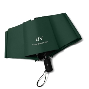 京东极速版：绿盒子 全自动大号折叠雨伞 BK