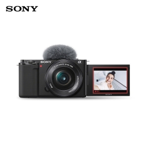 索尼（SONY） ZV-E10Vlog微单数码相机 直播摄影摄像4K视频侧翻式液晶屏 ZV-E10L ZV-E10L(16-50mm)套机 黑色