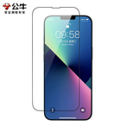 BULL 公牛 iPhone13防爆钢化膜 2片