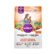 HALO 自然光环 健美体态系列 鸡肉室内成猫猫粮 4.53kg