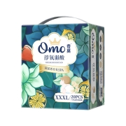 奇莫Q-MO皇家淳氧弱酸拉拉裤XXXL20片(17kg以上)加大码弹力裤尿不湿奇柔弱酸轻薄亲肤