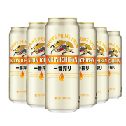麒麟啤酒（Kirin）日式风味一番榨啤酒 500ml*24听整箱
