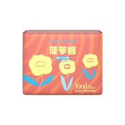 京喜app：BoBDoG 巴布豆 新菠萝系列 婴儿拉拉裤 XXXL32片 *4件