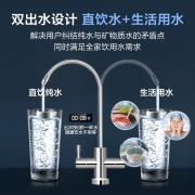 志高（CHIGO） RO反渗透净水器家用母婴直饮大通量纯水机双出水厨下净水机Y8 Y8-不包安装