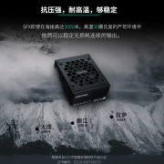 追风者(PHANTEKS)Revolt 750W SFX白金全模组小电源 (易梳理软扁线/10年质保/全日系电容/智能风扇温控启停)