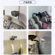 魅图（MEITOOT） 投影仪支架免打孔贴墙床头柜落地投影机架子适配极米当贝坚果小米大眼橙等品牌投影 【一代弯管+置物架】3kg承重