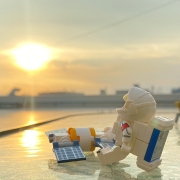 森宝积木中国航天火箭发射器小颗粒拼搭太空宇航员儿童拼装模型男孩玩具 16合1航天空间站|配16个人仔-541PCS