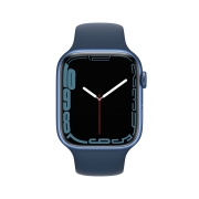 Apple 苹果 Watch Series 7 智能手表GPS款 星光色铝金属表壳 41毫米 深邃蓝色