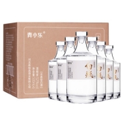 燕赵老字号 青小乐 金装白瓶 52度浓香型白酒 500ml*6瓶