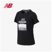 new balance 女款针织T恤套头卫衣运动休闲服 AWT71652-BK