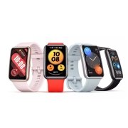 HUAWEI WATCH FIT new 华为手表 运动智能手表方形 时尚轻薄/华为快充/专业运动/健康管理 曜石黑