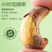 良品铺子 紫衣腰果 每日坚果干果越南大腰果休闲零食非油炸大罐装500g