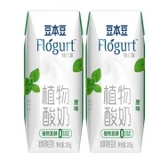 天猫U先：豆本豆 植物酸奶  原味 205g*2盒