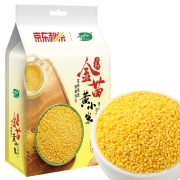 十月稻田 金苗黄小米 1kg（小米粥 杂粮 米饭伴侣 粥米 ）