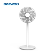 大宇（DAEWOO） 电风扇落地扇风扇空气循环扇卧室家用台地扇节能直流变频智能定时遥控电扇 21年循环落地扇（简约白）