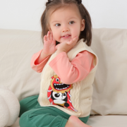 小猪大卫 婴幼儿马甲春秋外穿