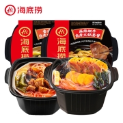 PLUS会员：海底捞 自热火锅 麻辣嫩牛+番茄牛腩 共2盒