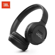 JBL T510BT 蓝牙耳机头戴式 通话降噪无线耳麦 苹果安卓手机通用 黑色
