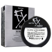 日本原产 参天 FX NEO 银装眼药水 12ml 缓解眼疲劳拍3件63元包邮