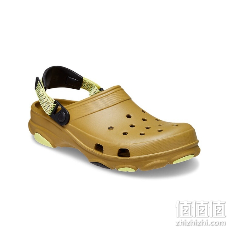 白敬亭同款 Crocs洞洞鞋男女同款卡骆驰 经典特林凉鞋耐磨休闲鞋206340 芦荟绿-3UA 41/42(260mm)