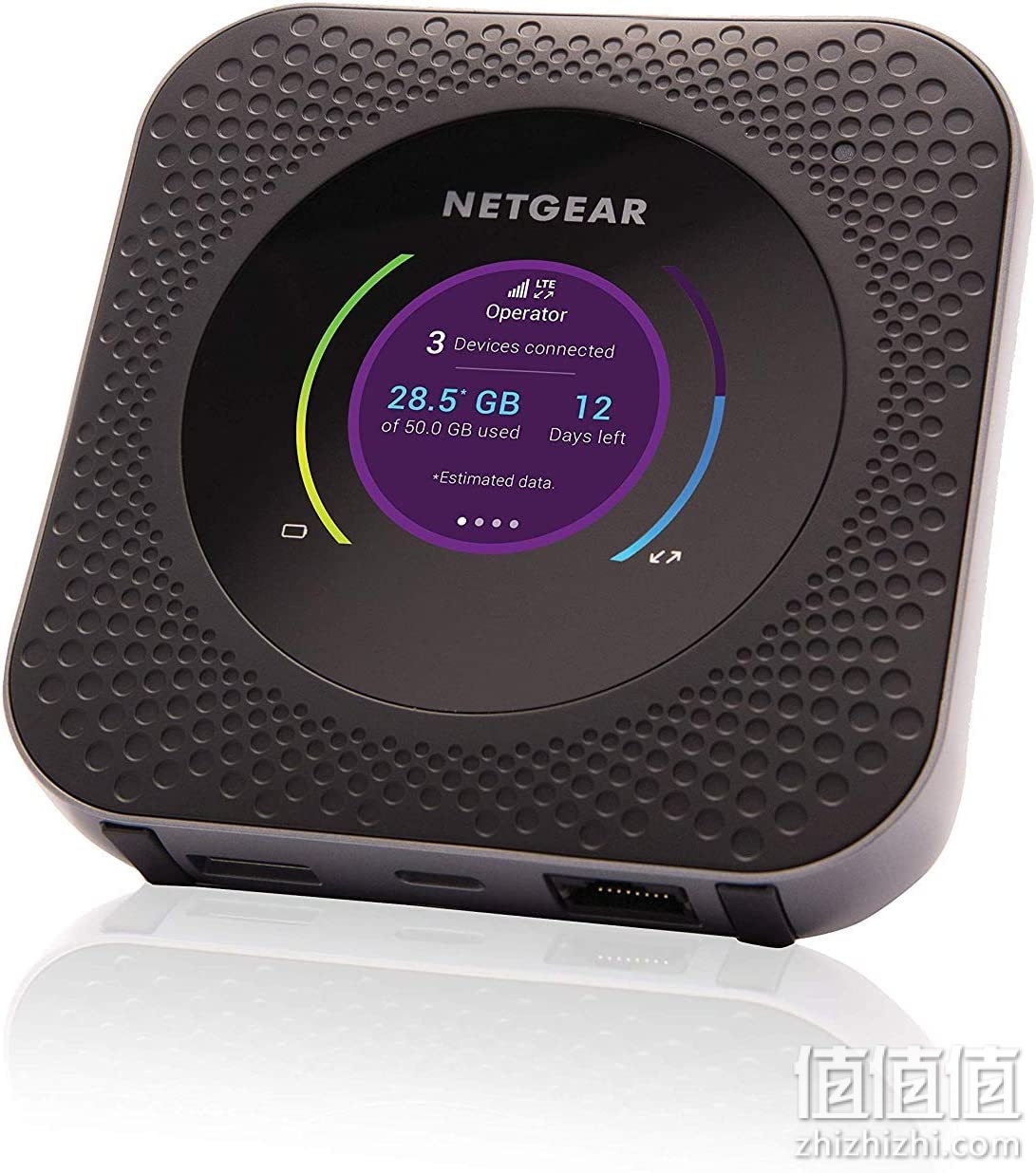 NETGEAR Nighthawk MR1100移动热点4G路由器，无线路由器，便携式旅行用Wi-Fi，超快速下载 速度高达1 Gbps，可为所有网络解锁