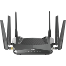 D-Link DIR-X5460 EXO AX5400 Wi-Fi 6 路由器，带千兆以太网端口、MU-MIMO、频段控制、1024 QAM、OFDMA、WPA3、防火墙、家长控制和 Speedtest。与 Alexa/谷歌助手一起使用