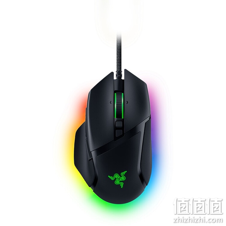 Razer 雷蛇 Basilisk 巴塞利斯蛇 V3 宏游戏电竞鼠标自营有线11个幻彩灯区 【鼠标+加速卡套装】巴塞利斯蛇V3