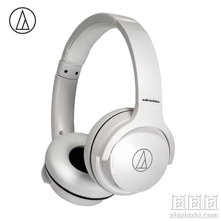 audio-technica 铁三角 S220BT 头戴式立体声无线蓝牙耳机 长久续航 音乐耳机 便携式 WH