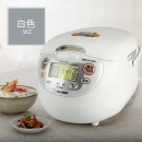 象印（ZOJIRUSHI） 电饭煲日本进口智能家用微电脑电饭锅4人-6人ZCH 5L (5-10人份)白色