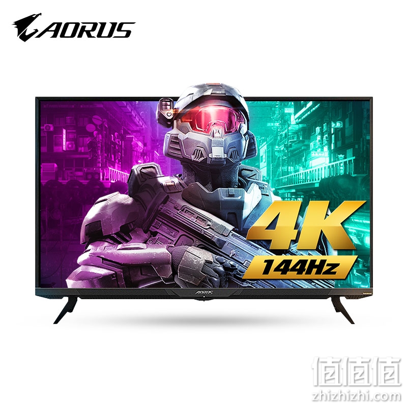 技嘉AORUS FV43U 43英寸4K144HZ专业设计HDR1000计量子点10bit台式电脑QLED电竞32英寸液晶屏显示器2Kps5